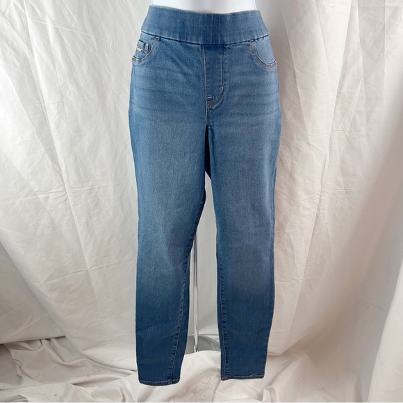 NINE WEST Ladies Heidi Pull On Pant, High Waisted Jeans, Stretch Jeans, Skinny 6 - Picture 3 of 5